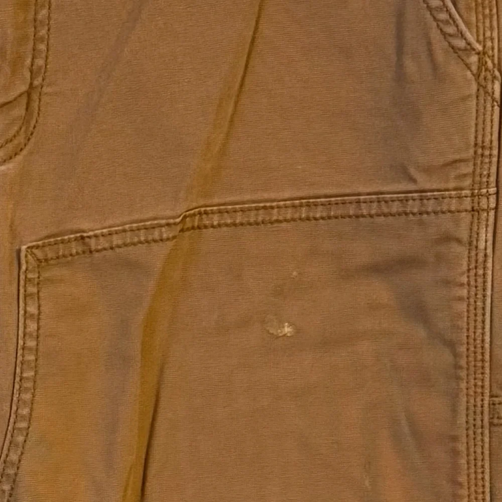 Carhartt Men's Relaxed Straight Rugged Flex Double-Front Denim Dungaree 32 x 34